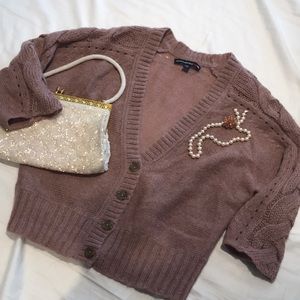 Banana Republic Mad Men Sweater, Rose Pink, size S